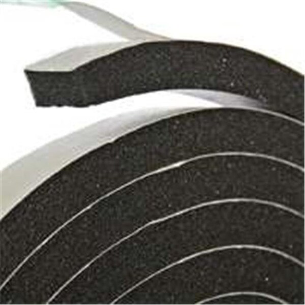 Thermwell Products R538H Black Rubber Foam Tape 0.37 X10 Ft. 6365654 - main